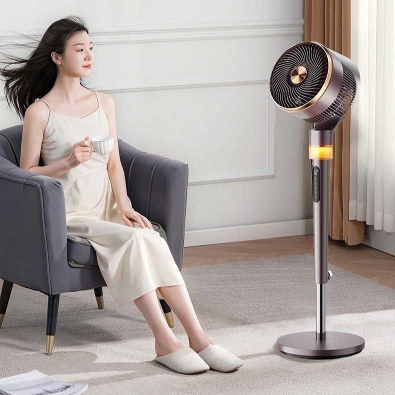 Effortless Cooling Inverter Fan for Small Spaces