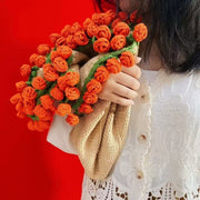 Create Your Own Handmade Blanket with Camellia & Rose Petals Crochet Kit