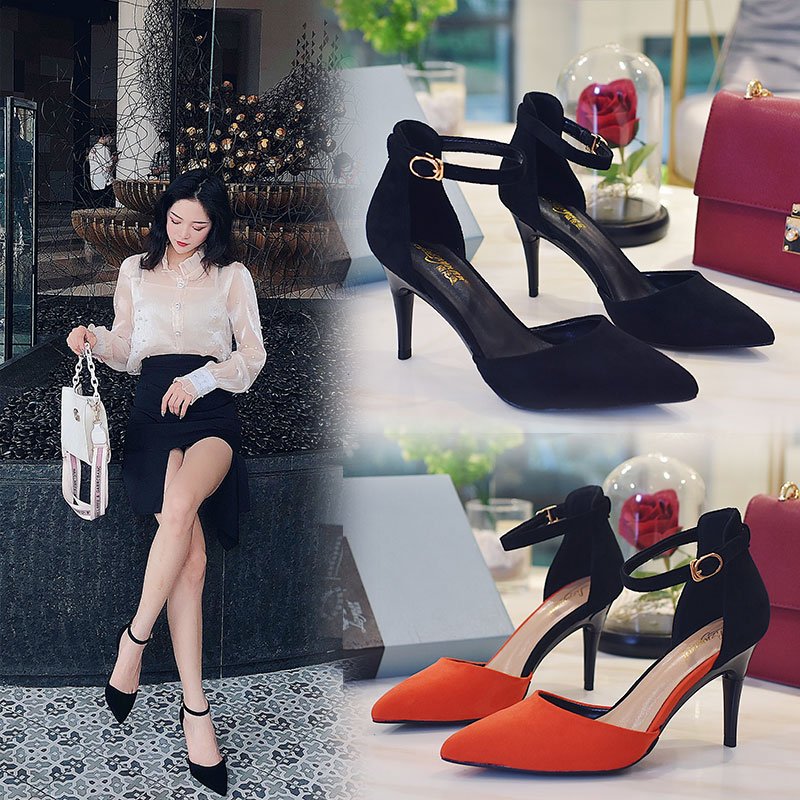 Foldable High Heel Pumps for Women