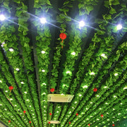 Elegant Greenery Decor Set - Artificial Rattan Leaves & Vines