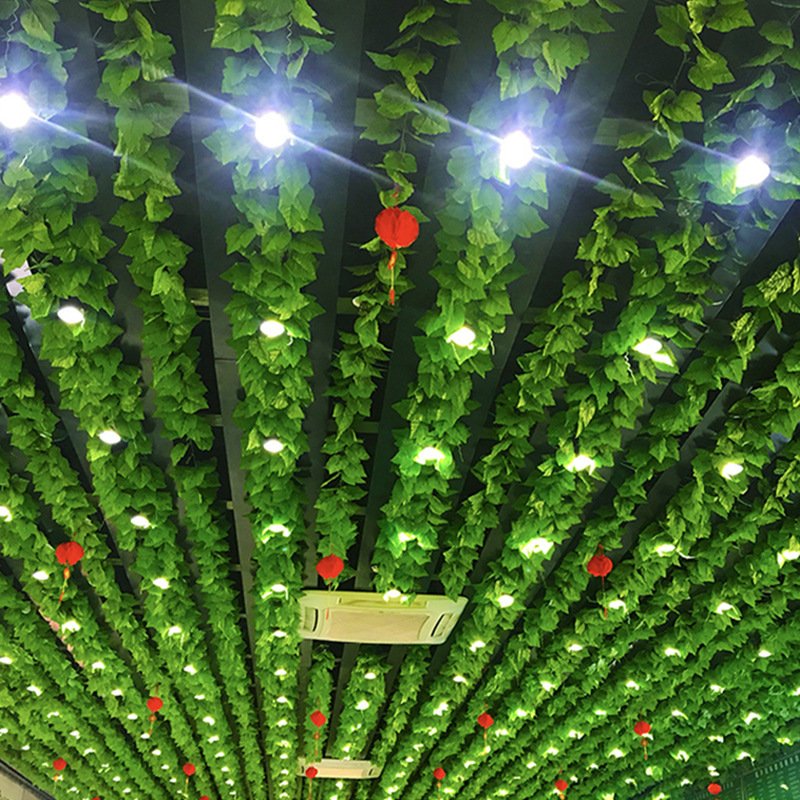 Elegant Greenery Decor Set - Artificial Rattan Leaves & Vines