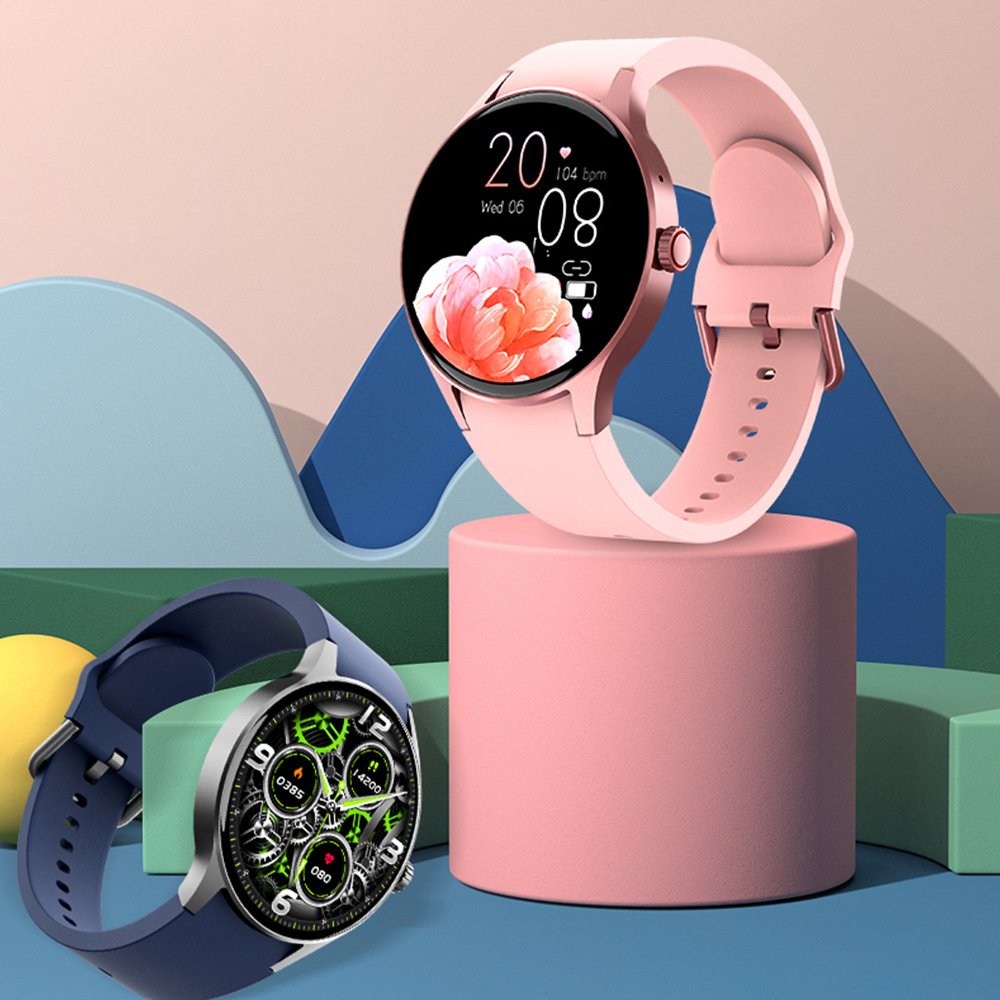 Smart Watch with AMOLED Display & Blood Glucose Monitoring