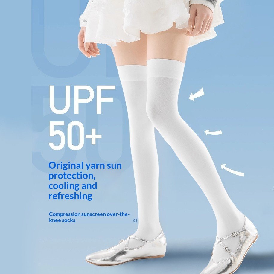 Compression Stockings for Women - Anti-Slip Over-the-Knee Socks