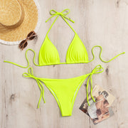 Sexy Swim Trunks for Women - Halter Bikini Style