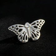 Add a Touch of Whimsy with this Sparkling Butterfly Brooch