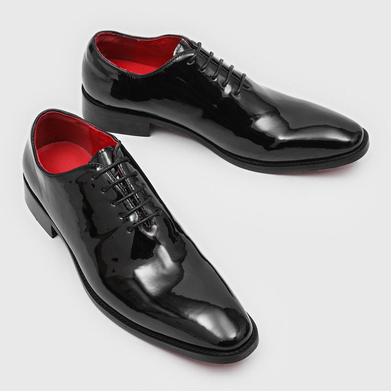 Formal Red-Soled Business Shoes for Men