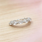 Silver Geometric Women's Ring