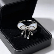 Adjustable Bow Ring for Women