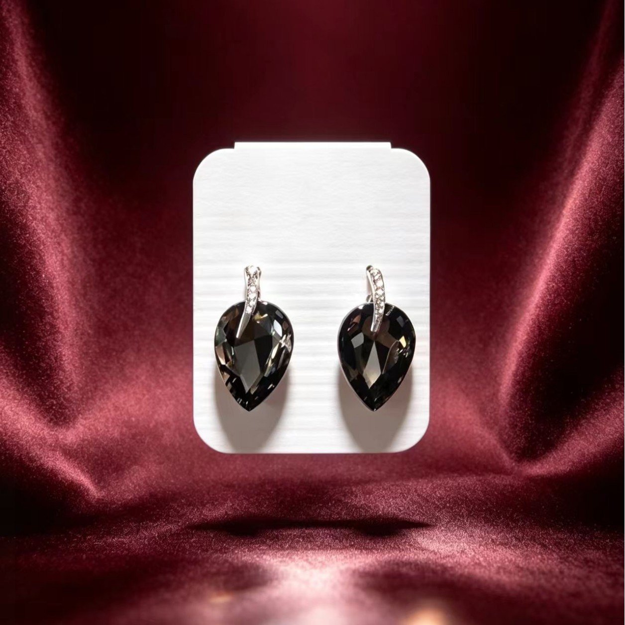 Stunning Diamond Earrings for Women - Multi-Color Luxury Earring Set