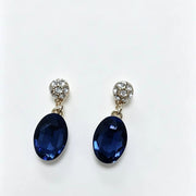 Elegant Crystal Drop Earrings for Women