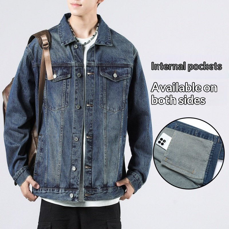 Casual Denim Jacket for Men