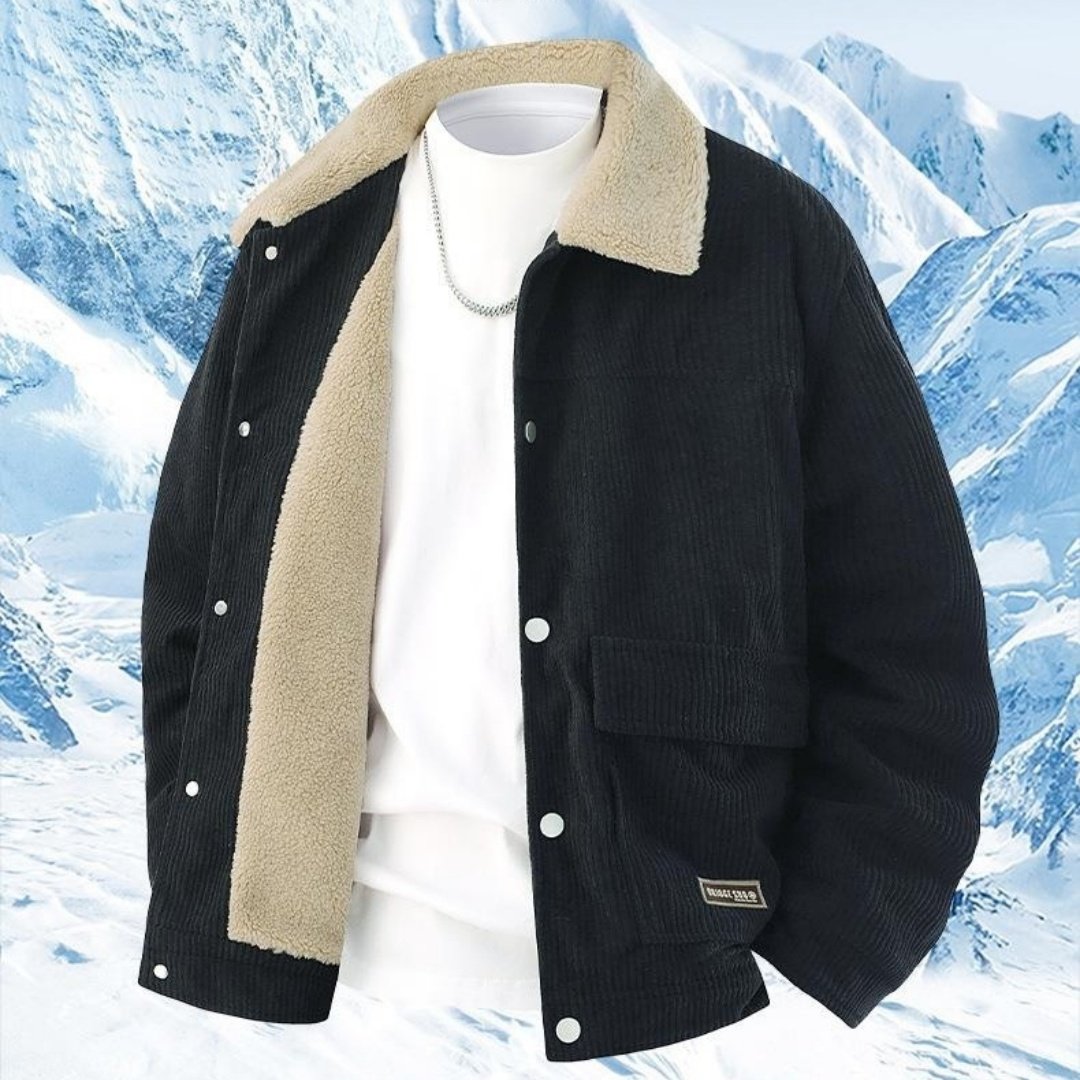 Stay Warm in Style: Thickened Lapel Jacket Coat