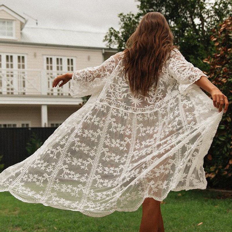 Lace Beach Cover-Up