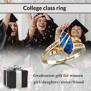 Custom Silver Class Ring