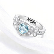 Love Birthstone Ring