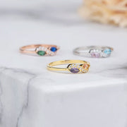 Personalized Zircon Ring