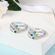 Personalized Birthstone Ring