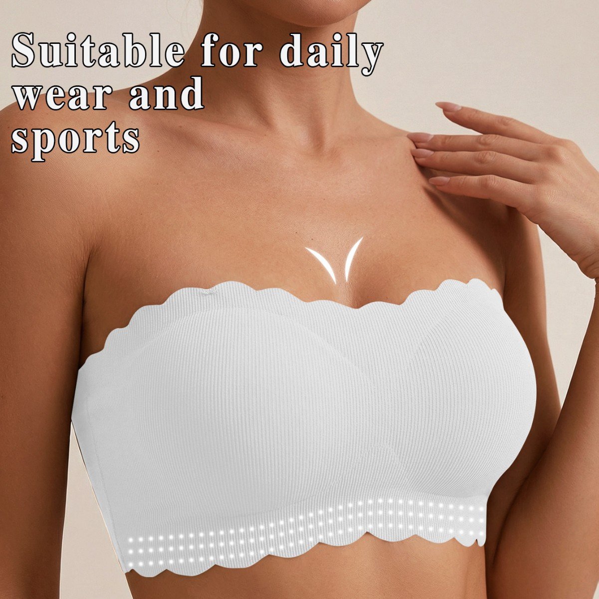 Wire-Free Off-Shoulder Bra