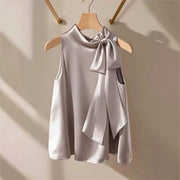 Chic Satin Halter Top