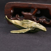 Decorative Brass Whale