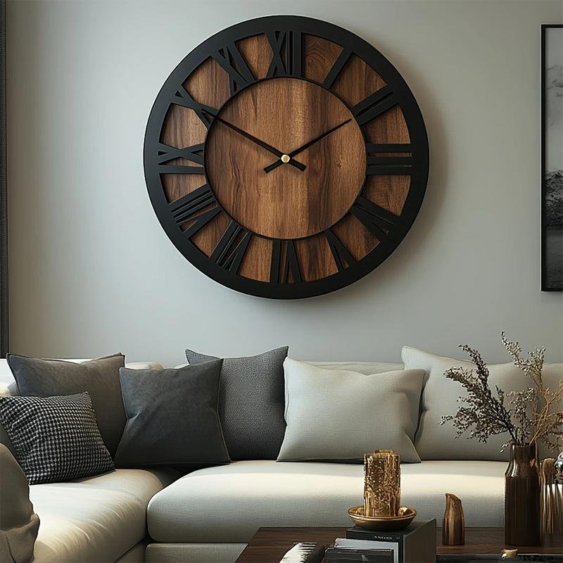 Silent Clock Decor
