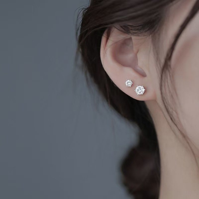 Timeless Moissanite Studs