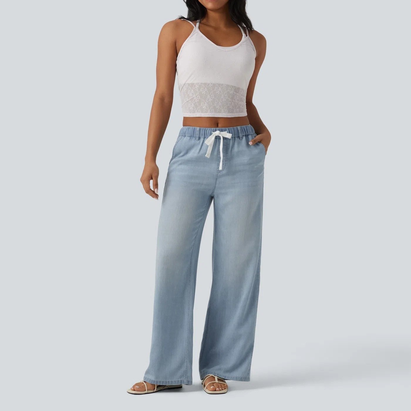 Comfy Wide-Leg Jeans