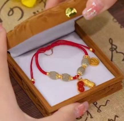 7-Piece Glass Bead Bracelet Set