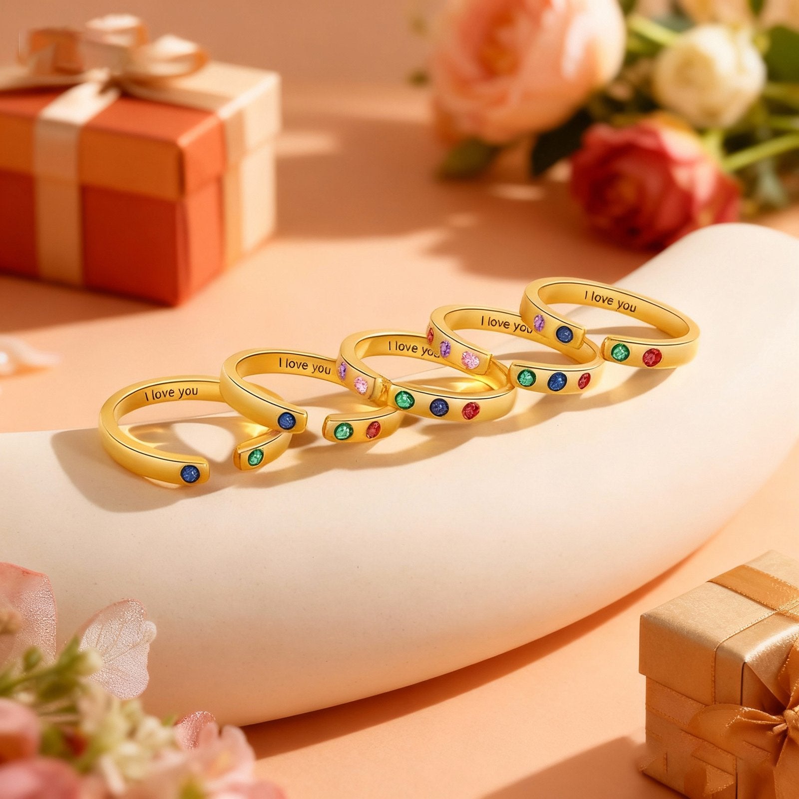Vibrant Birthstone Ring