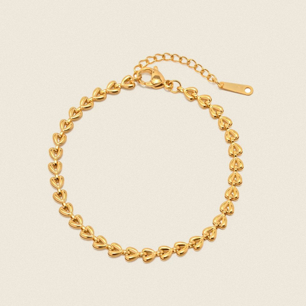 Minimalist Heart Bracelet