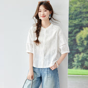Cotton Embroidered Top