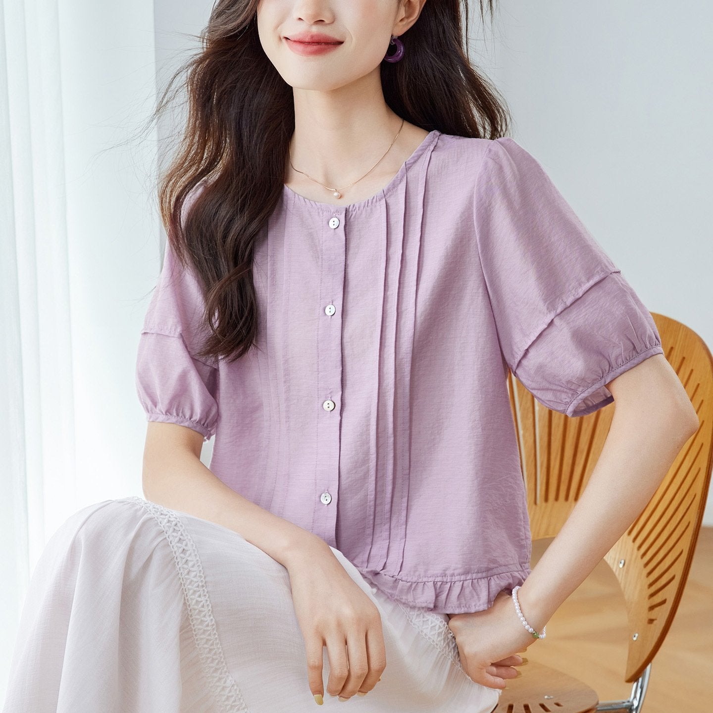 Elegant Lace Shirt