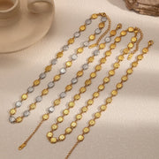 Sequin Geo Necklace