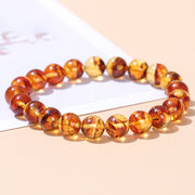 Amber Flower Bracelet