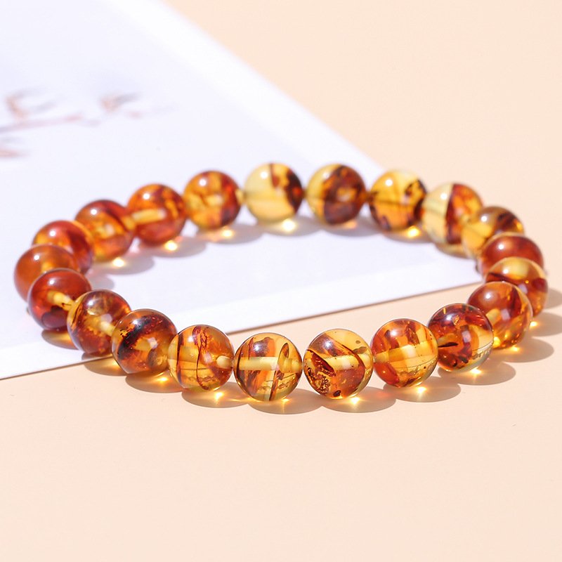 Amber Flower Bracelet