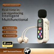 Wireless Noise-Canceling Headphones with Color Screen
