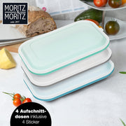 Insulated Silicone Lunch Box Set for Cheese & Sausage
