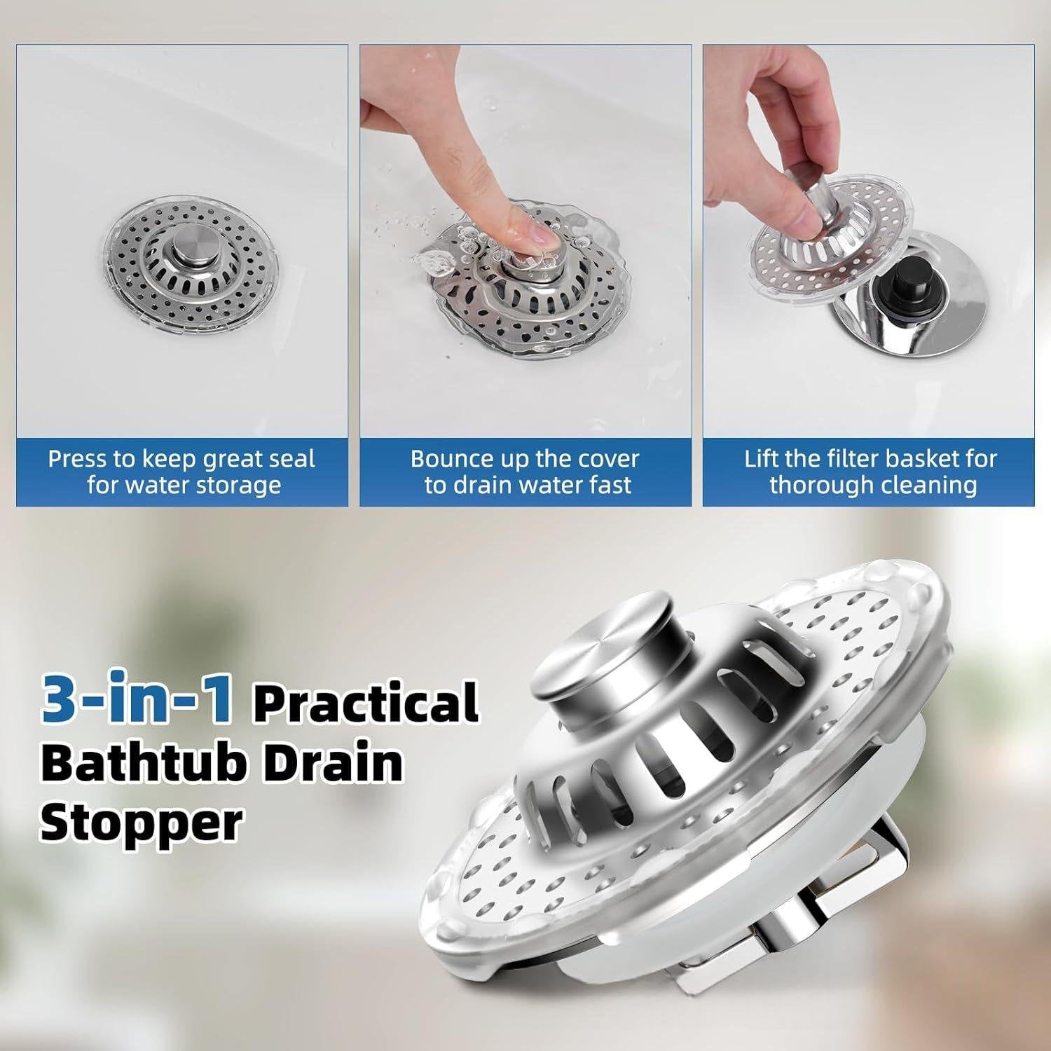 Stainless Steel Sink Drain Stopper