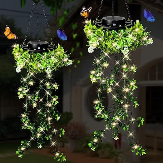 Bring the Outdoors In with Waterproof Hanging Plant Garden Lights