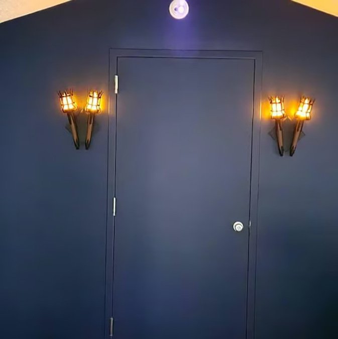 Medieval Torch Wall Sconce - Vintage Lighting Decor