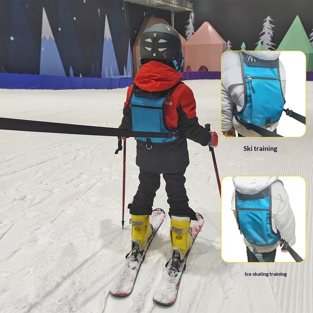 Adjustable Ski Training Safety Tow Rope for Kids