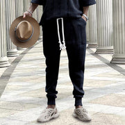 Casual Drawstring Trousers for Men