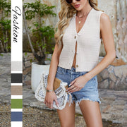 V-Neck Knitted Camisole for Women