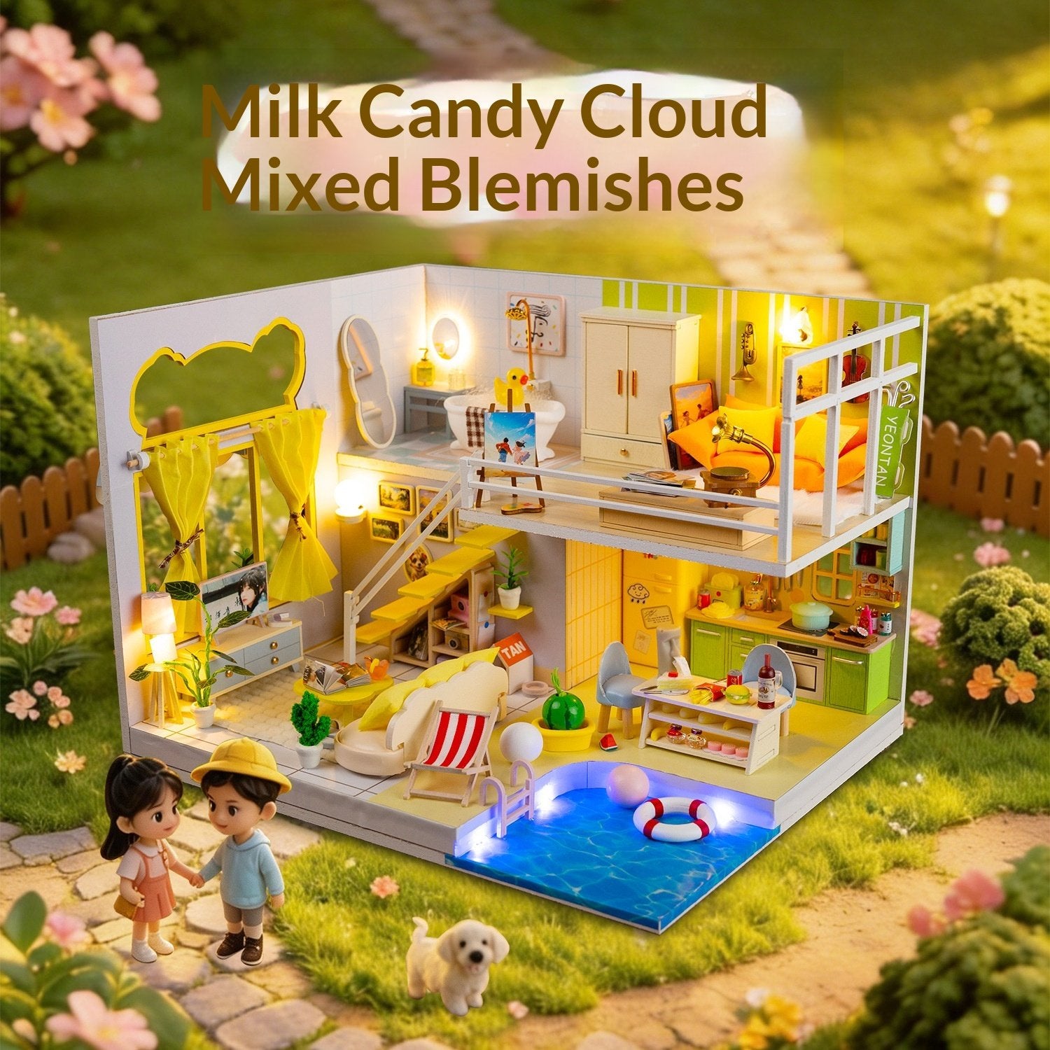 Miniature Architectural Model Building Kit for Kids