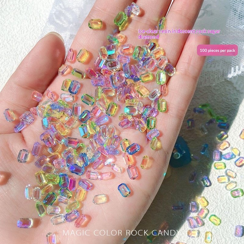 Aurora Nail Rhinestones Set - 300pc Mixed Color