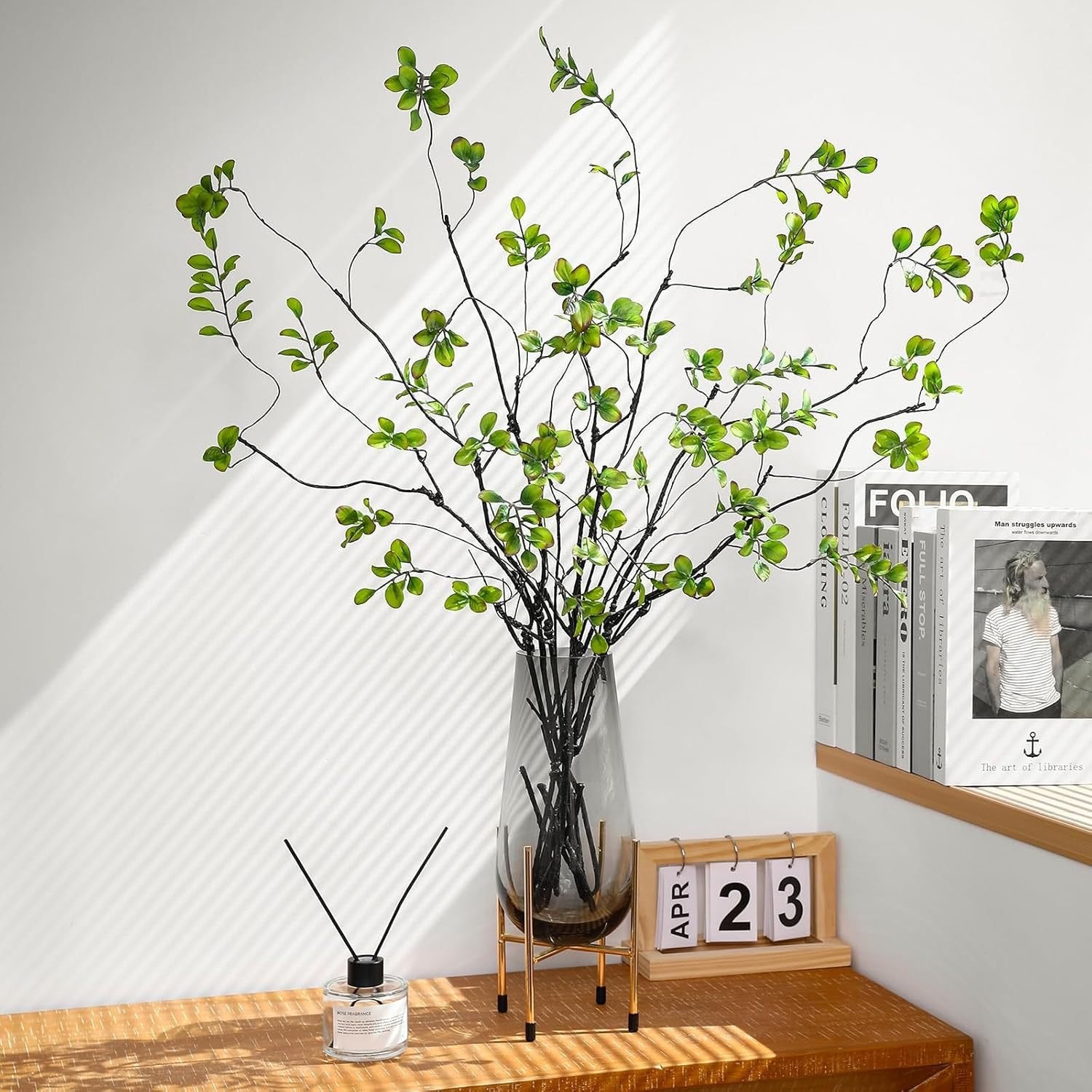 Artificial Autumn Branches with Realistic Leaves