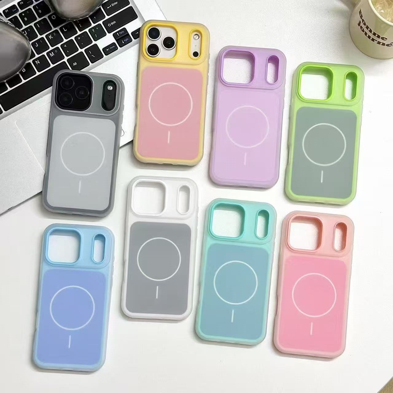 Colorful Magnetic Phone Case for iPhone
