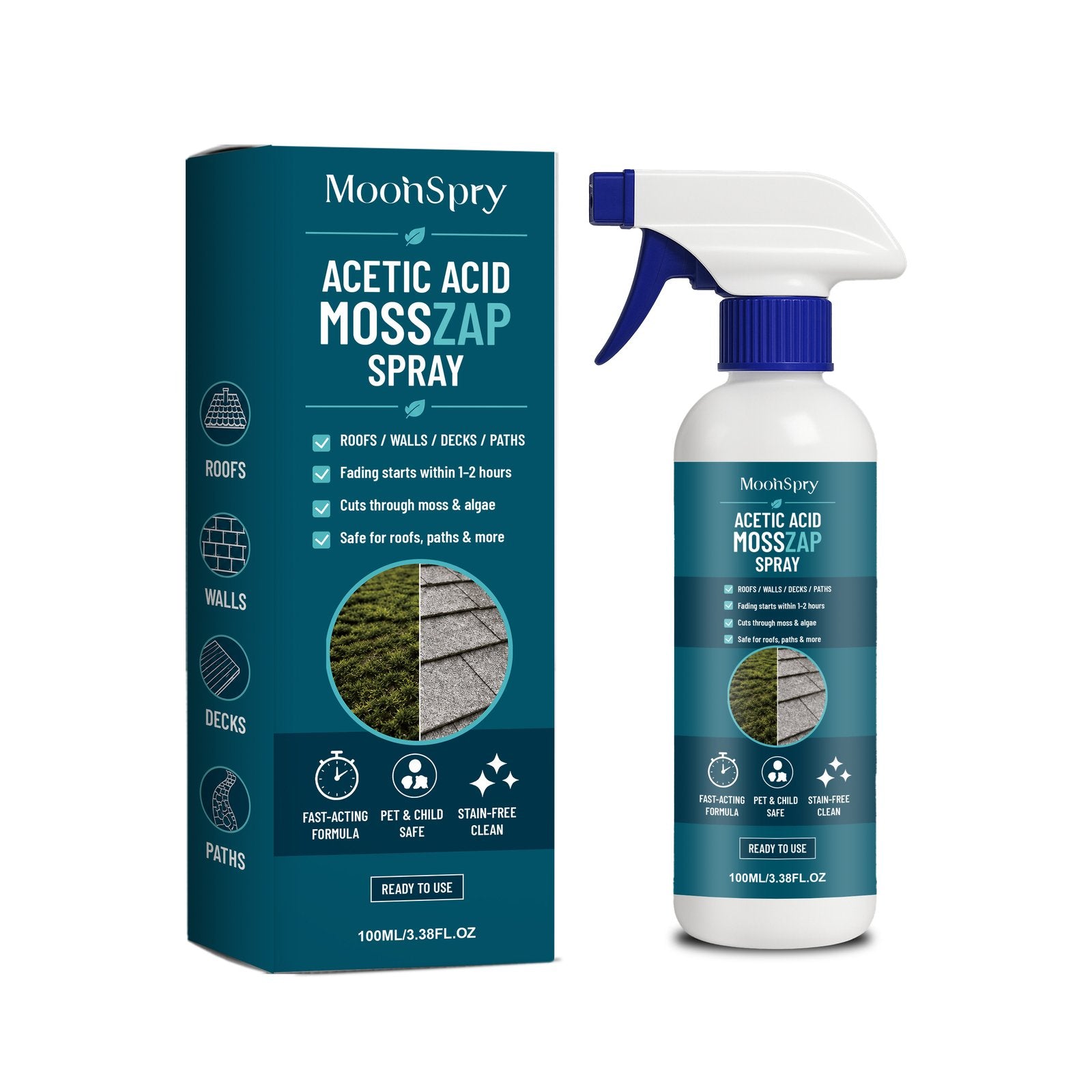 Moss Killer Spray - Fast and Effective Solution for Moss Growth