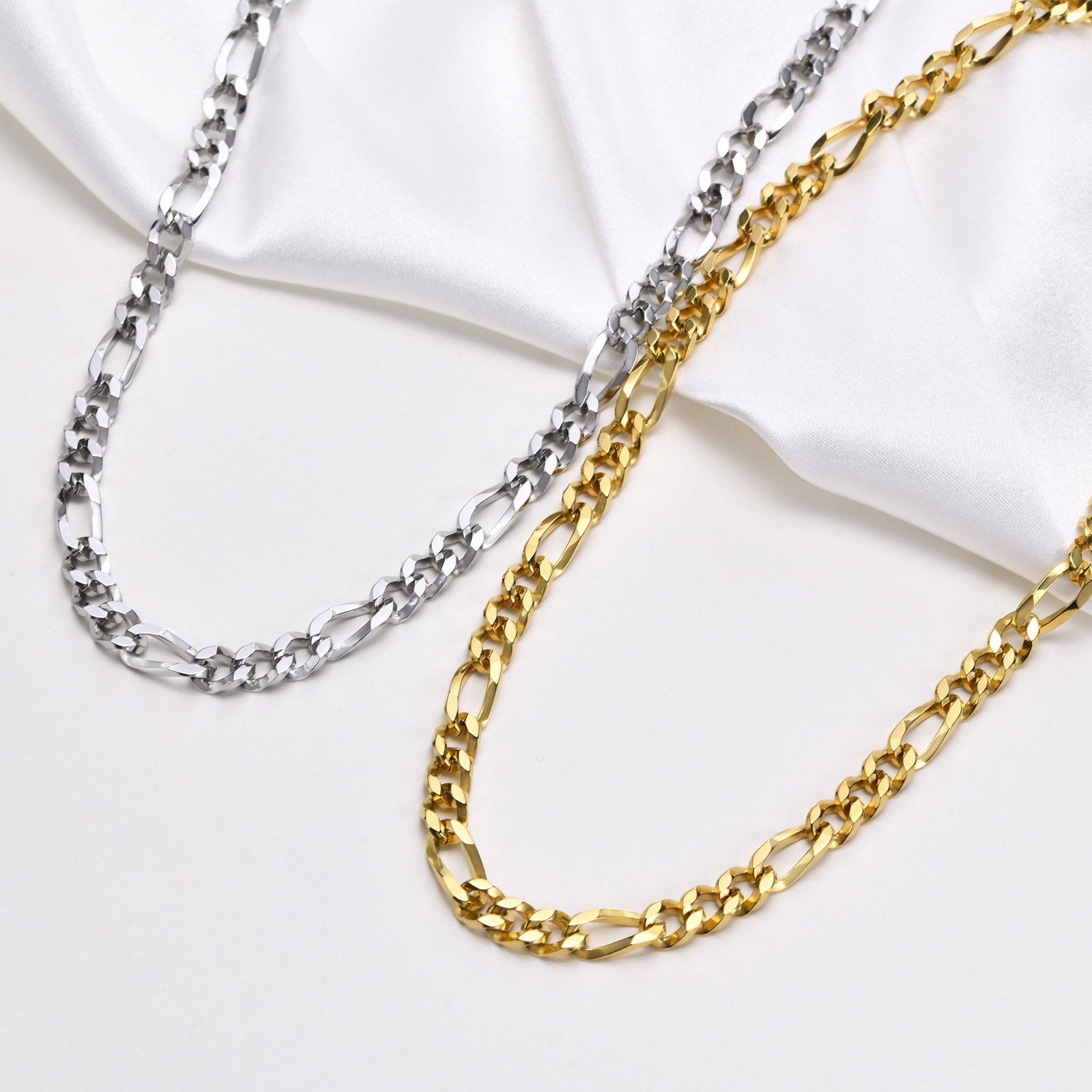 Modern Stainless Steel Chain Necklace for Men