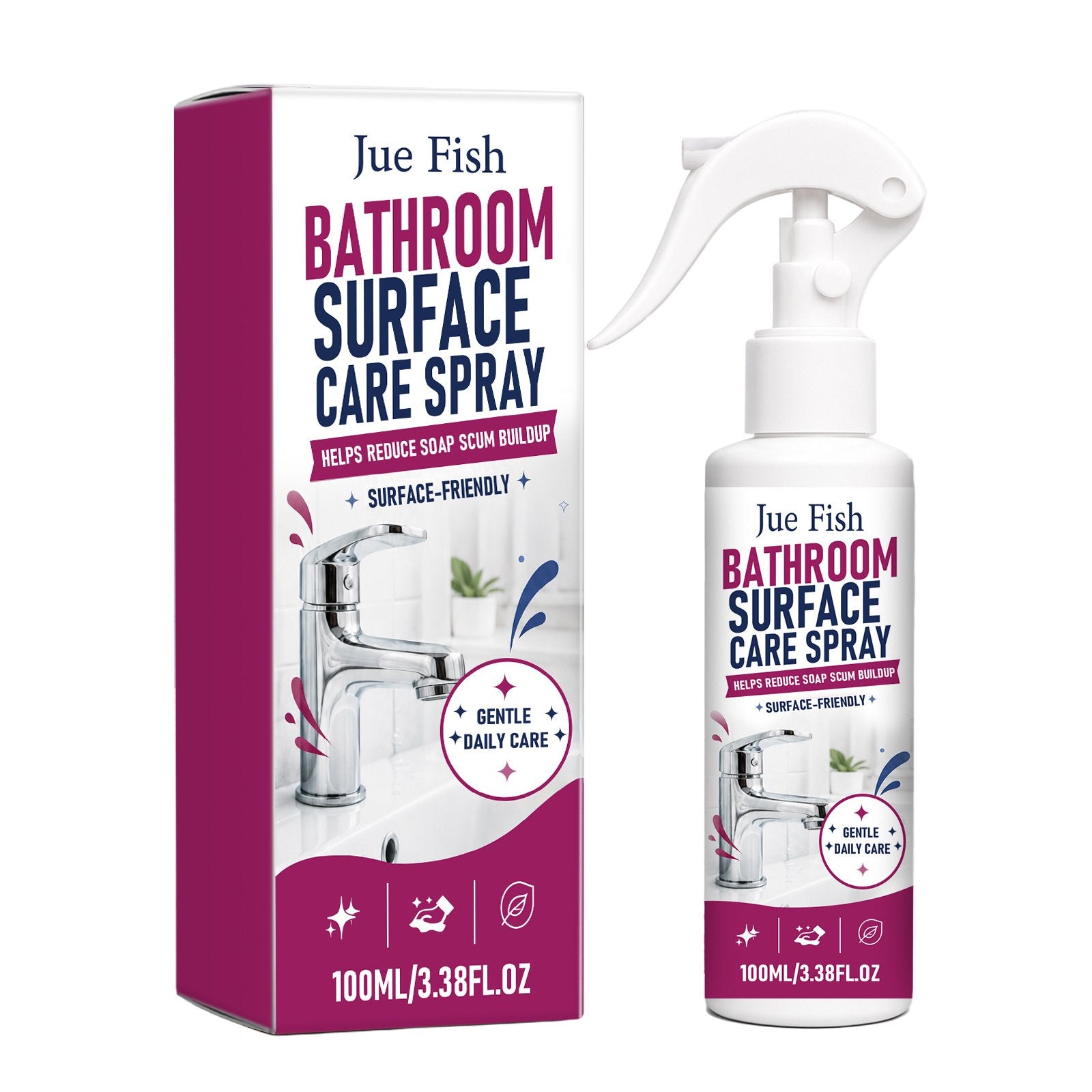 Quick & Easy Bathroom Surface Cleaner
